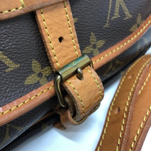 LOUIS VUITTON M42256 Saumur30 Crossbody bag Shoulder Bag MonogramCanvas Brown - Picture 11 of 16